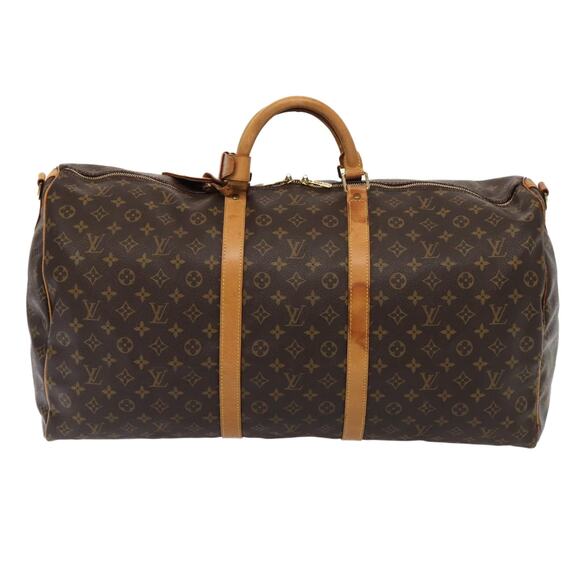 LOUIS VUITTON Monogram Keepall Bandouliere 60 Boston Bag M41412 - Picture 13 of 16